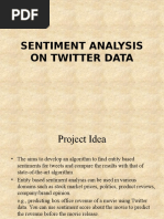 Sentiment Analysis On Twitter Data