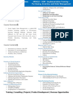 R12 Oracle SCM Course Content