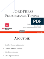 WordPress Performance Tuning