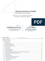 Psd Random Vibration Tutorial for Femap and Nx Nastran