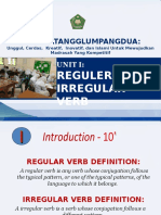 VUnit 1 - Regular or Irregular Verb