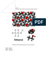 Tugas Struktur Kristal Ikatan Hidrogen Etanol