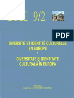 Diversité et Identité Culturelle en Europe (DICE) 09.2 (ABSTRACTS)