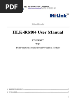 HLK-RM04 User Manual