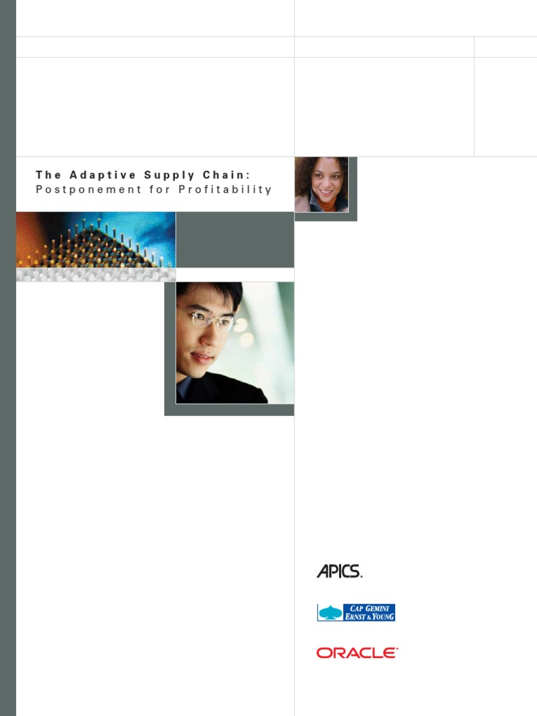Postponement For Profitability 065283 | PDF | Supply Chain Management ...