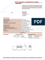 Very High DV/DT For Snubber Applications: Specifications