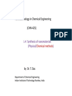 L 4 - CHN 425 - Synthesis of Nano Materials Physical Routes 2