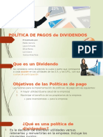 Política de Pagos de Dividendos