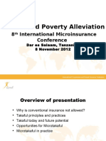 International Microinsurance Conference - Takaful Final Nov 2012