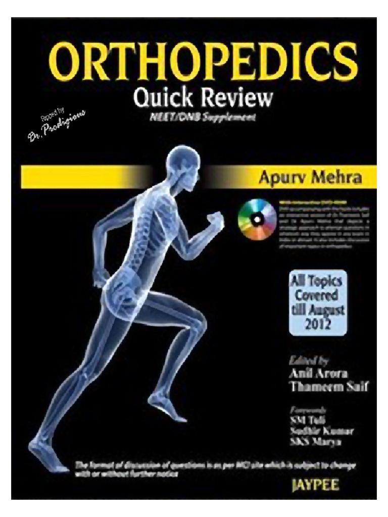 Orthopedics Quick Review