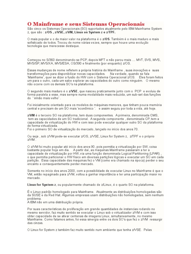 Système Mainframe Pdf _ Mainframe Academy – QTOY