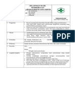 8.1.4.1 Sop Hasil Pemeriksaan Lab - Yg Kritis