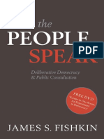 When The People Speak Deliberative Democracy PDF