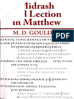 M. D. Goulder, Midrash and Lection in Matthew