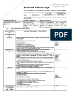 Sesión de Aprendizaje -5