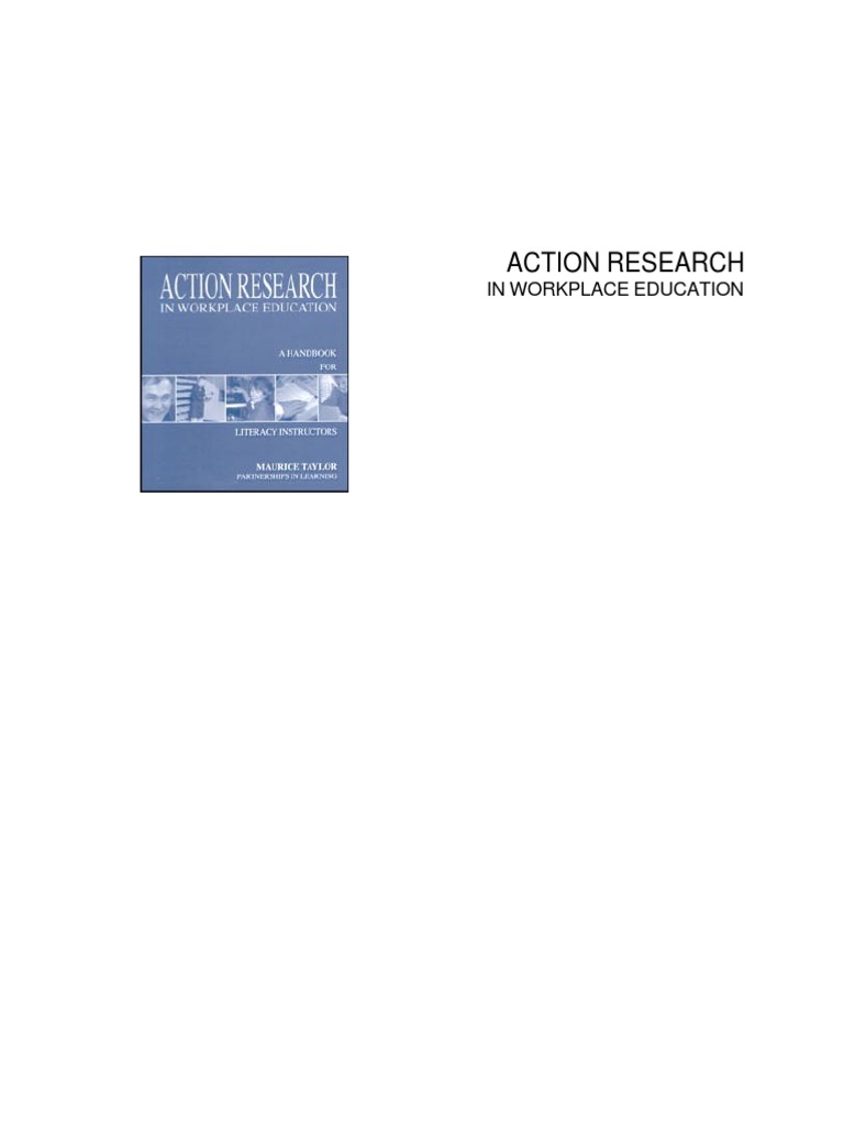 Action Research in Workplace Education | PDF | Action Research | Learning