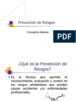 Prevencion de Riesgos Conceptos