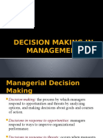 Managerial Decision Making Guide