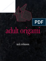 Nick Robinson - Adult Origami