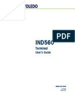 Mettler Toledo IND560 Users Manual PDF