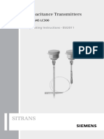 Sitrans: Capacitance Transmitters