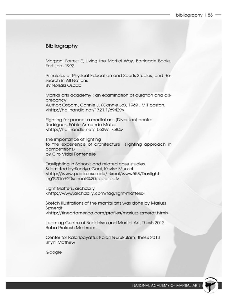Thesis Report Reference
