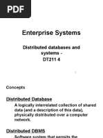 Enterprise Systems: Distributed Databases and Systems - DT211 4