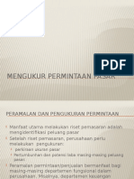 Mengukur Permintaan Pasar