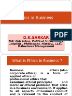 Ethics and Business_