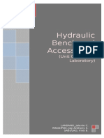 Hydraulic Bench and Accessories: (Unit Operations Laboratory)