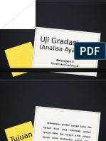 Uji Gradasi