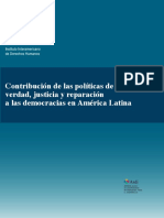 2011 - Contribucion de las politicas de verdad, justicia y reparación a las democracias en América Latina - IIDH.pdf