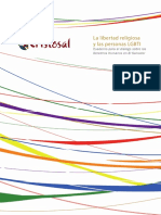 2016 - La Libertad Religiosa y Las Personas LGTBI - Cristosal