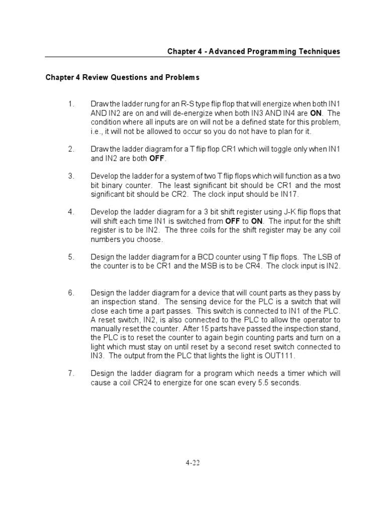 Chapter 4 - Advanced Programming Techniques | Download Free PDF ...