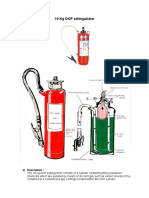 10 Kg DCP extinguisher operation and maintenance