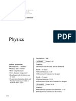 Physics 2015 HSC Exam