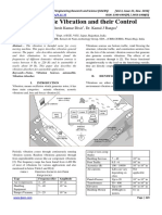 Automobile Vibration and Their Control