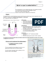 Chimie Chapitre4 Conductimetrie PDF