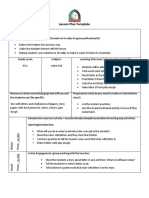 lesson plan d letter