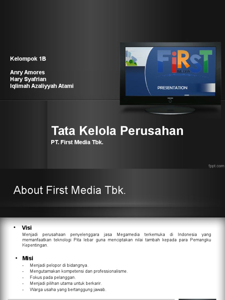 Tata Kelola GCG PT First Media Tbk. | PDF