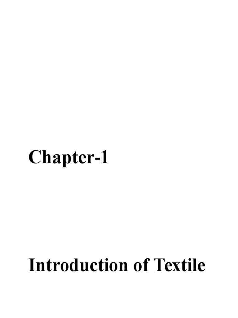 Overview of India's Textile Industry | PDF