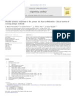 Flexible Systems Anchored to the Ground for Slope Stabilistion-Critical Review_2011