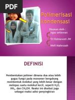 Download Polimerisasi kondensasi by gamasurya SN33316876 doc pdf