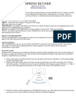 Spring Reverb Datasheet 010716