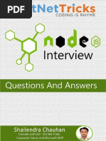 Download NodeJS Interview Questions  Answers - By Shailendra Chauhan by Sumanta Sarathi Biswas SN333169326 doc pdf