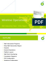 Wireline Operations: Well Inteevention Team - Aspac Region