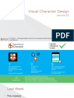 Visual Character Design: CO5034 - Characterisation and AI For Interactive Environments Lee Beever