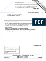 Physics: University of Cambridge International Examinations International General Certificate of Secondary Education