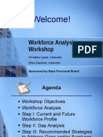 Work Force Analysis Workshop Presentation