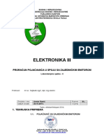 Vjezba II Proracun Pojacavaca SZE